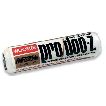 WOOSTER .38in. Nap Pro-Doo-Z Roller Covers RR642-18 71497118066